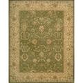 Nourison Heritage Hall Area Rug Collection Green 5 Ft 6 In. X 8 Ft 6 In. Rectangle 99446582447